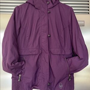 Ladies Purple Spyder Ski Jacket